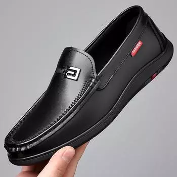FashionFashion British Style Retro Men s Loafers Designer New Hollow Soft Leather Business Male Shoes Casual Spring Autumn Man Shoes 38