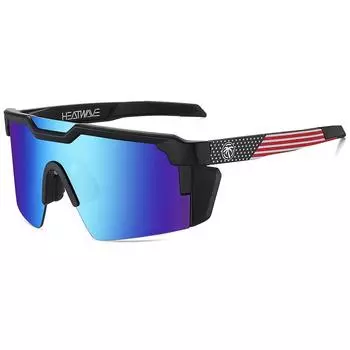 Fashionglass Heat Wave Cross-border Best-selling Cycling Pilot Gogglesoutdoor Sports Sunglasses High-quality Genuine Film