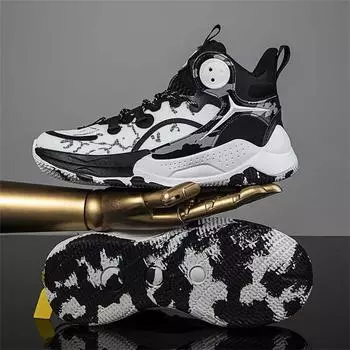 FashionGrey Размер 38 Кроссовки 48 Размер Баскетбол Теннис Шнурки Дышащая Спортивная Обувь Мужская Zapato Gym Trendy Kawaiis Высокое Качество 35