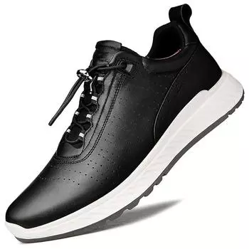 Мода, обувь ручной работы из натуральной кожи, мужские повседневные кроссовки, комфортная дизайнерская мужская обувь, деловые кожаные лоферы, мужская обувь, мокасины, инструменты 38 чёрный