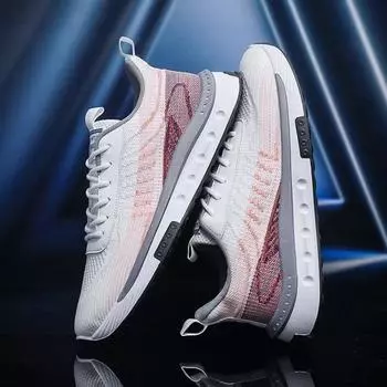 Модные легкие дышащие кроссовки для тенниса из сетки для мужчин, размер 44, распродажа, корейский стиль, тренды 2024 года, мужская повседневная обувь, обычная 39