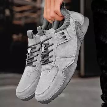 FashionLuxury Brand shoes men Fashion Plus Size 46 Soft Moccasins Men Suede Loafers High Quality Leather Shoes Mens Flats Driving Shoe 38 коричневый