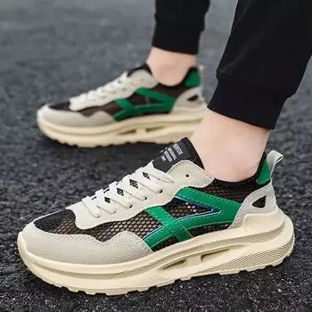 FashionMale Shoes Trend 2024 Breathable Men s Casual Sneakers Thick Platform Shoe in Promotion High Quality On Clearance Original Deals 39