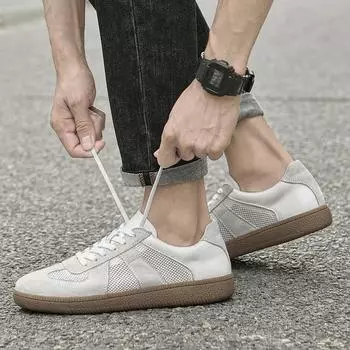 FashionMale Универсальная повседневная обувь Дышащая мужская вулканизированная обувь Новые мужские удобные кроссовки Мужские легкие туфли на плоской подошве Tenis Brand 37 чёрный