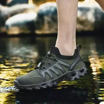 FashionMan Casual Sneaker Sports Thick Platform Shoes For Men Breathable Cheap Stylish Hot Summer Sale Tourist HikingTrekking On 39 36