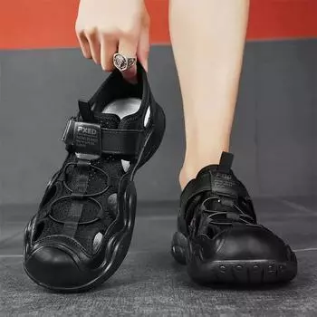 FashionMan Sandals Sports Breathable Daily Use Shoes For Men Running Japanese Eva Number 41 Cheap Clearance Korean Style Summer 2024 V 39