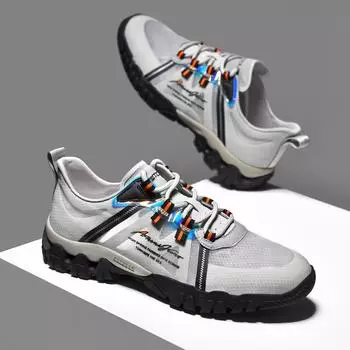 FashionMen s Hollowed Out Mesh Shoes Trend Men s Casual Shoes Outdoor Men s Hiking Shoes Seaside Men s Beach Shoes Men s Camping Shoes 38