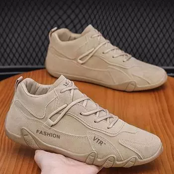 Модные мужские туфли на шнуровке с высоким верхом из британской замши, оксфорды, повседневные туфли, классические кроссовки, удобная обувь, туфли на плоской подошве 39 чёрный