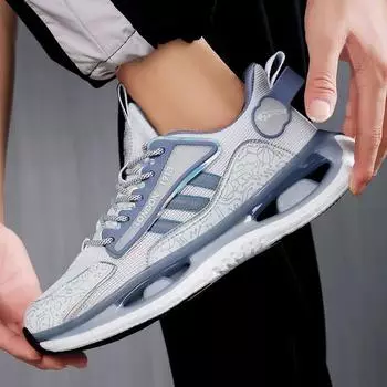 FashionMesh Дышащие мужские туфли Легкие Таможенные товары в корейском стиле Дешевые Распродажа Распродажа Спортивные мужские повседневные кроссовки 36