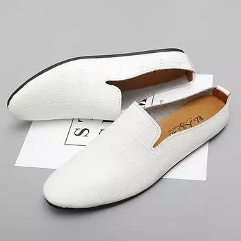 FashionNew натуральная кожа мужские тапочки летние мягкие дышащие повседневные мюли легкие полутапочки для мужчин на открытом воздухе нескользящие мокасины для вождения 36 чёрный