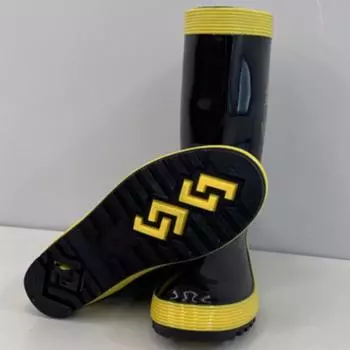 FashionPvc Man Shoes Wear-resistant Waterproof and Non-slip Rain Boots for Men Gum Outdoor Teenagers Garden Cheap New Rubber Low-heel 39