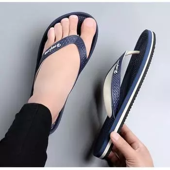 FashionPvc Shoes Flat Rubber Sandals Man Designer Luxury Slippers for Men Cheap Liquidation Eva Low Price Trend 2024 Original Fashion 38
