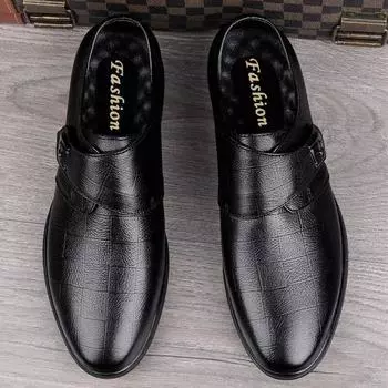 FashionRound Toe Высококачественная модная мужская официальная обувь весна-осень Роскошные дизайнерские дешевые ликвидация 2024 года Стиль 39 Социальная обувь для мужчин 38