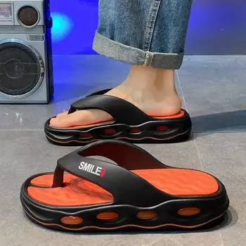 FashionSandals Man Shiatsu Shoes Height Casual Flip Flops Slippers For Men Designer Luxury Cheap Stylish Hot Liquidation 2024 Fashion 39