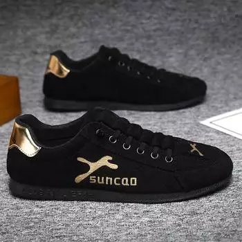 FashionSneaker повседневные мужские дизайнерские ретро кроссовки для мужчин модные микрофибровые кожаные дышащие плоские кроссовки для вождения мужские 39