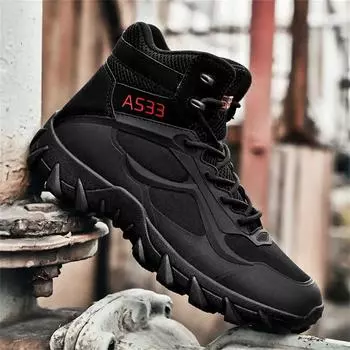 FashionThick Bottom Parkside Мужские горные ботинки Походные мужские ботинки Красные туфли для мужчин Кроссовки Спорт Topanky Перепродажа Тип Классический 6