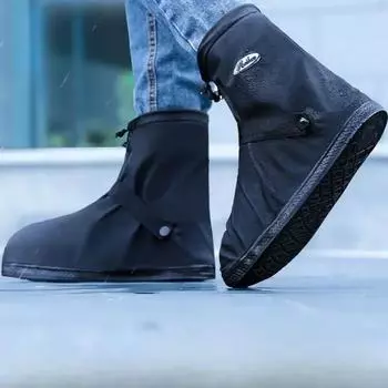 FashionWellies Новые резиновые сапоги для мужчин, высокие длинные мужские ботинки для сельского хозяйства 2024 года, без шнуровки, водонепроницаемые, устойчивые к износу, модная резинка 36