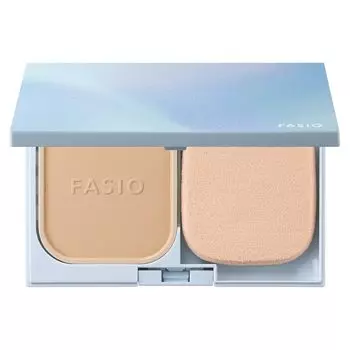 FASIO Airy Stay Powder Foundation Kit 410 Ocher Refill Case Included SPF35 Waterproof + PA+++