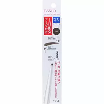 FASIO Powerful Stay Eyebrow Pencil D GY001 Gray 0.2g