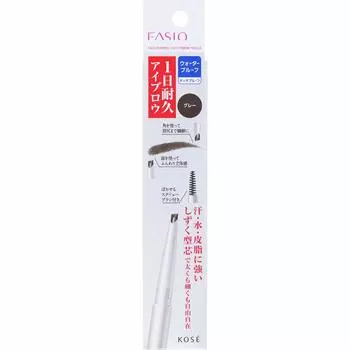 FASIO Powerful Stay Eyebrow Pencil D GY001 Gray 0.2g