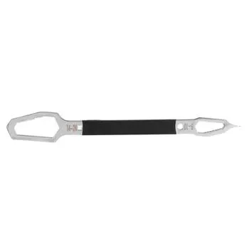 Фасонный гаечный ключ двухсторонний многофункциональный универсальный уникальный сверхдлинный дизайн фурнитура ручной чёрный