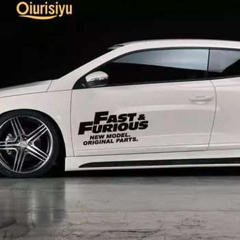 Fast Furious автомобиль-Стайлинг грузовик кузов окна наклейки наклейка декор внешнее украшение чёрный