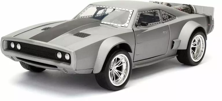 FAST FURIOUS DIECAST MINICAR ICE CHARGER 124 & DOM S [item]