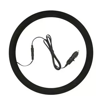 Fast Heat Car Steering Wheel Cover Suede Wrap Covers Comfortable Steering Wheel Sleeve Auto