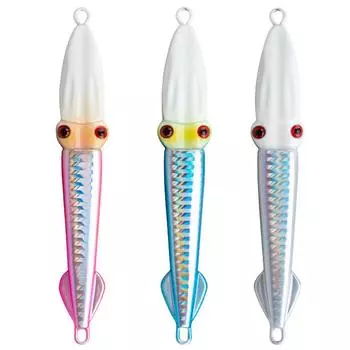 Fast Sinking Metal Fishing Lure 3D Eyes Artificial Crankbait Lifelike Hard Bait UV Glow Fishing Accessories C2