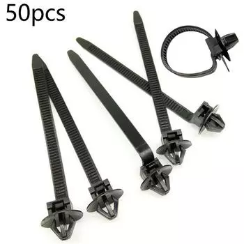 Fastener Hose Fastening Zip Strap Kit Set Accessories 50pcs High quality