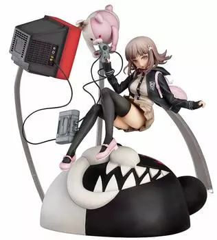 Fat Company Super Danganronpa 2 Goodbye Despair Gakuen Nanami Chiaki масштабная покрашенная готовая фигурка Вторичная перепродажа 1/8 ABS&PVC