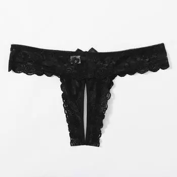 Fat MM эротическое нижнее белье открытые трусы сексуальные прозрачные кружевные стринги эротические трусики 1XL