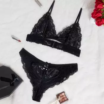 Толстый ММ эротическое нижнее белье сексуальный формованный бюстгальтер на цепочке с открытой спиной эротический комплект нижнего белья 1XL