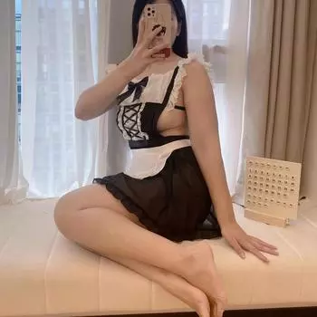 Fat MM Plus Size Catty Сексуальное женское белье Платье горничной Косплей Страсть Горничная Чистое Желание Униформа Соблазнение 80-60 kg