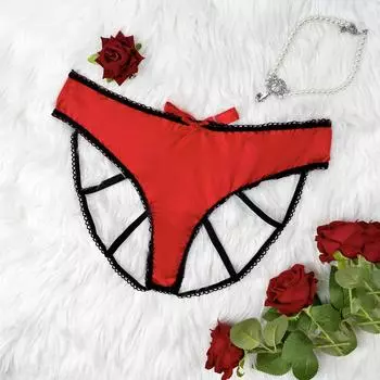Fat MM сексуальное нижнее белье Хэллоуин униформа соблазнение роса PP трусики большого размера сексуальное нижнее белье 1XL