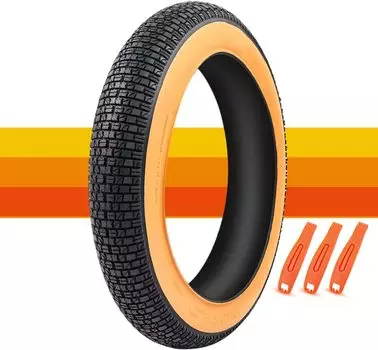 Fat Tire 20 Tire велосипедная шина 20 дюймов протектор износостойкая резиновая шина принимает новый цветной дизайн боковины 4.0 нескользящая 20x4.0