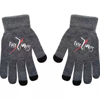 Fate/stay Night Fatesaber Jeanne D Arc Аниме Онлайн Игра Периферийные Перчатки Серые С Полными Пальцами Осень и Зима Защита От Тепла и Холода One Size