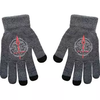 Fate/stay Night Fatesaber Magic Circle Аниме Онлайн Игра Периферийные Перчатки Серые Полные Пальцы Осень и Зима Защита От Тепла и Холода One Size