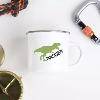 Father s Day Enamel Mug White Handled Cup Coffee Tea Enamel Mug Drink Water The Best Original and Fun Father s Day Gift 360ml