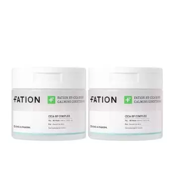 Fation Hy-Cica Biome Успокаивающий блокнот 80ct x2