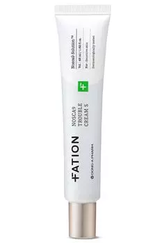 FATION Noscanine Trouble Cream S 45 мл Крем для лица с керамидами Увлажняющий крем Увлажняющий крем Баланс масла и воды Чувствительная кожа Гипоаллергенный