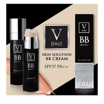 FAU Skin Solution BB Glossy Skin BB Cream High Coverage After Peeling Care Sensitive Skin Увлажнение Успокоение Центелла Экстракт центеллы Упаковка 30 г/1