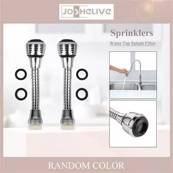 Faucet Anti-splash Swivel Mode Head Extender Kitchen Water Saver Universal Rotating Bubbler Filter Booster Faucet Extender