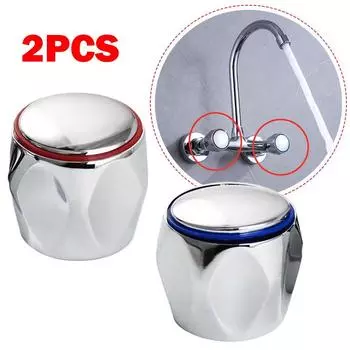 Faucet Handle Tap Handle Tap Handle 2 Handwheels + 2 Screws 100% Brand New