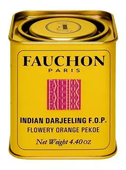FAUCHON black tea FAUCHON Darjeeling 125g (canned)