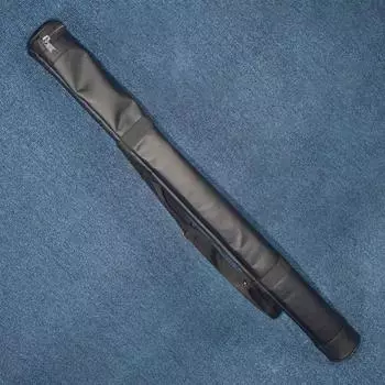 Faux Leather Billiard Cue Bag Collapsible Billiard Carrying Case Pool Cue Bag Billiard Accessories