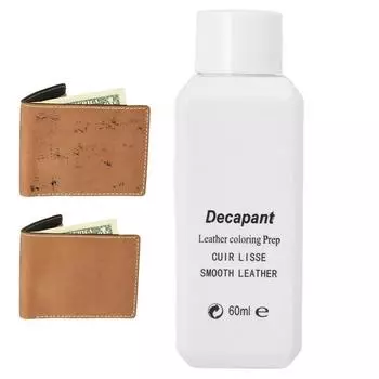 Faux Leather Repair Liquid 2.02oz Faux Leather Shoe Cleaner Fake Leather Tote Bag Recoloring Liquid For Strongly Removing Dirt CHINA