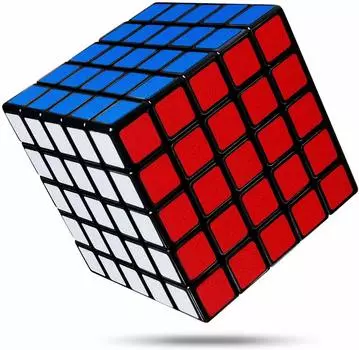 FAVNIC Magic Cube 5x5 Конкурс 3D Головоломка Развивающая Игрушка Противоскользящая (5x5x5)