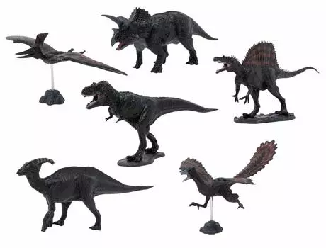 Favorite Dinosaur Soft Model Set BLACK