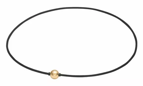 favorite phiten Unisex Aluminum Necklace RAKUWA Neck EXTREME Mirror Ball 40cm Phiten Advanced Technology [Hina Hayata s product] (Light) Gold/Black